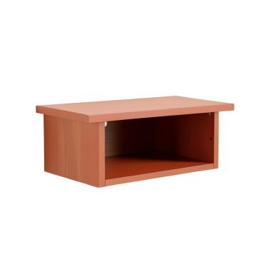 Rowan Bend Wall-Mounted Shelf - Terracotta
