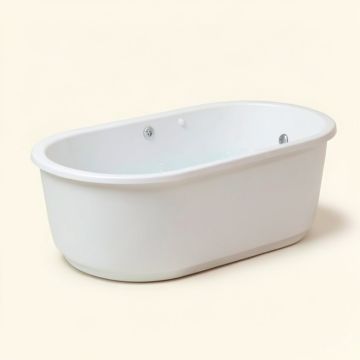 71 '' X 32 '' Freestanding Soaking Acrylic Bathtub (synthetic illustration; no displayed measurements)