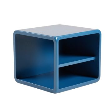 Bay Bend Low Toy Storage Unit - Blue