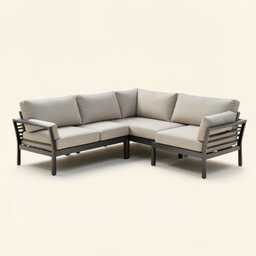 Patio Sectional With Cushions (synthetic illustration; no displayed measurements)