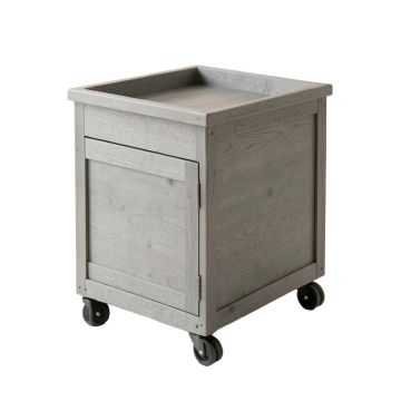 Flint Dale Empty Rolling Workshop Cart - Gray