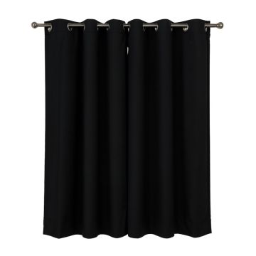 Wayfair Basics Solid Blackout Thermal Tab Top Single Curtain Panel