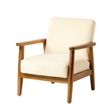 Aspen Bluff Upholstered Armchair - Ivory