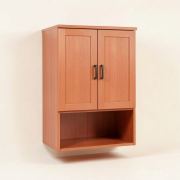 Linden Dale Wall-Mounted Laundry Cabinet - Terracotta (synthetic illustration; no displayed measurements)
