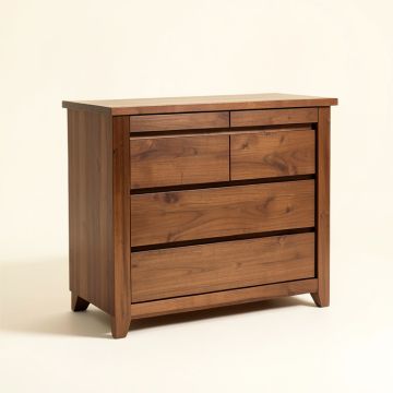 Basalt 6 Drawer Double Dresser (synthetic illustration; no displayed measurements)