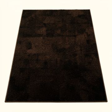Chanler Hand-Tufted Wool Brown/Black Area Rug (synthetic illustration; no displayed measurements)