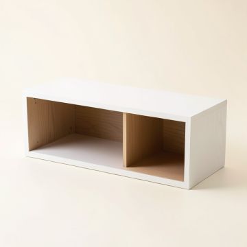Flint Dale Shoe Storage Bench - White (synthetic illustration; no displayed measurements)