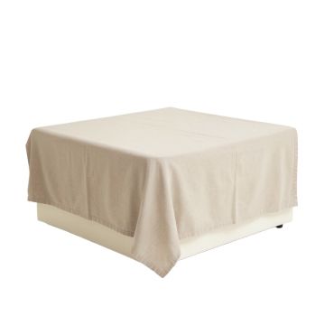Moss Bridge Flat Bed Sheet - Beige