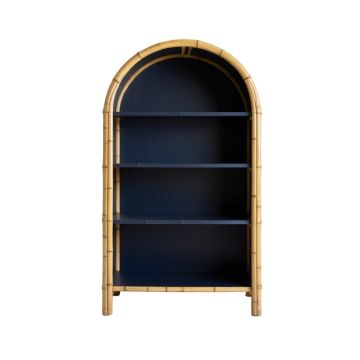 Glen Dale Freestanding Bookcase - Navy