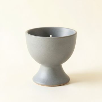 Slate Canyon Empty Candle Holder - Gray (synthetic illustration; no displayed measurements)