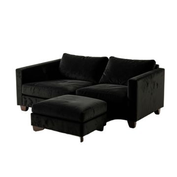 Shirlee 83.86 '' Wide Velvet Reversible Sofa & Chaise