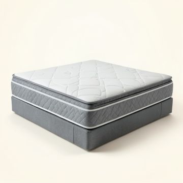 Serta Icomfort 100 13 '' Firm Hybrid Mattress And Box Spring Set (synthetic illustration; no displayed measurements)