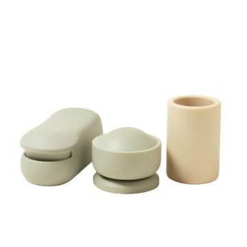Currahee 3-Piece Bathroom Accessory Set