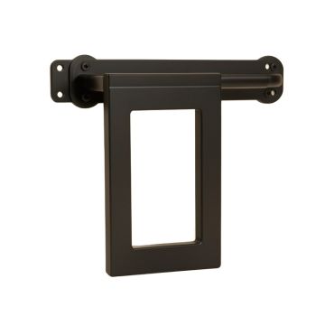 Non-Bypass Standard Single Track Barn Door Hardware Kit