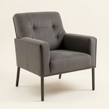 Gagrani 29 '' Wide Tufted Polyester Armchair (synthetic illustration; no displayed measurements)