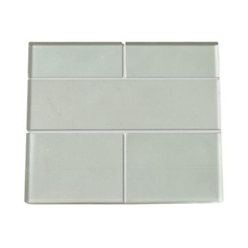 Keyondria 3 '' X 12 '' Glass Brick Look Subway Tile