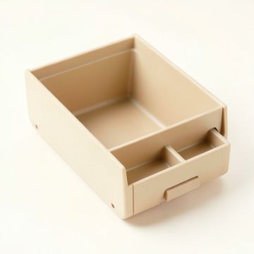Cove Bend Empty Pantry Drawer Organizer Insert - Beige (synthetic illustration; no displayed measurements)