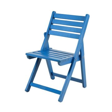 Stone Bluff Folding Outdoor Chair - Blue