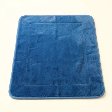 Juniper Crest Bath Mat - Blue (synthetic illustration; no displayed measurements)