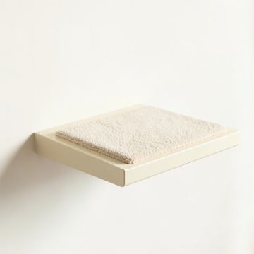 Elm Crossing Wall-Mounted Cat Perch - Cream (synthetic illustration; no displayed measurements)