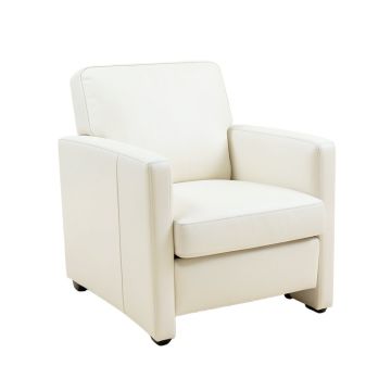 Champy 23 '' W Faux Leather Armchair