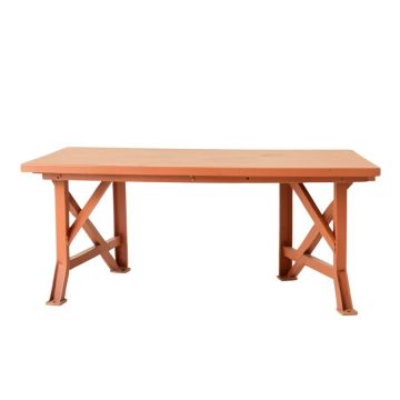 Fern Bridge Empty Workshop Workbench - Terracotta