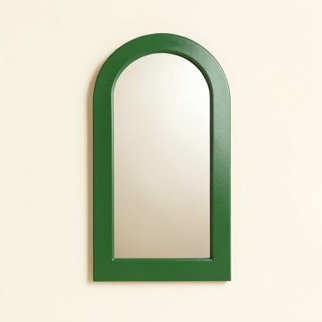 Cedar Canyon Framed Wall Mirror - Green (synthetic illustration; no displayed measurements)
