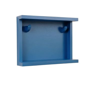 Summit Branch Wall-Mounted Entryway Organizer Shelf - Blue