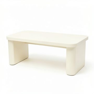 Wren Arc Desktop Monitor Riser - Cream (synthetic illustration; no displayed measurements)