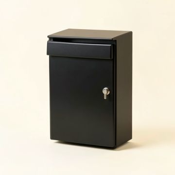 Locking Wall Mounted Mailbox (synthetic illustration; no displayed measurements)