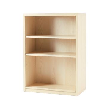 Hazel Crossing Freestanding Bookcase - Ivory