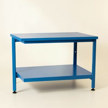 Brook Branch Empty Workshop Workbench - Blue (synthetic illustration; no displayed measurements)