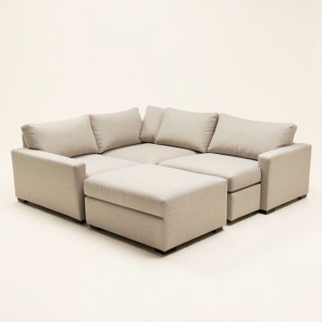 Willia 166 '' Wide Modular Sectional (synthetic illustration; no displayed measurements)