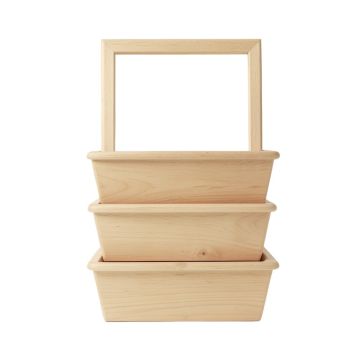 Bay Crest Empty Vertical Garden Frame - Beige