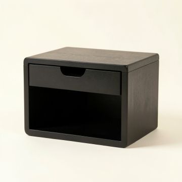 Reed Edge Under-Desk Drawer Unit - Black (synthetic illustration; no displayed measurements)