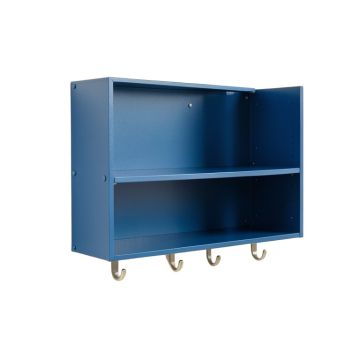 Wren Crossing Wall-Mounted Entryway Organizer Shelf - Blue