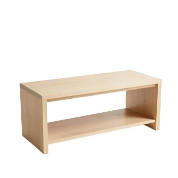 Birch Edge Indoor Bench - Beige