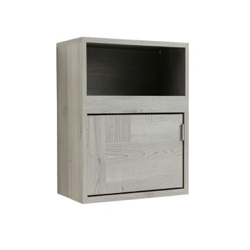 Maple Dell Wall-Mounted Entry Cabinet - Gray