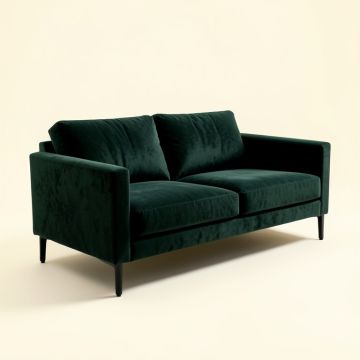 Frankie 86 '' Velvet Tuxedo Arm Sofa (synthetic illustration; no displayed measurements)