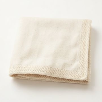 Field Edge Bath Towel - Cream (synthetic illustration; no displayed measurements)