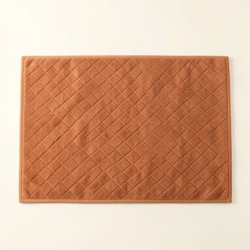 Slate Dale Bath Mat - Terracotta (synthetic illustration; no displayed measurements)