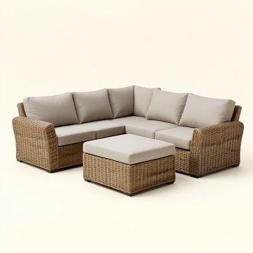 Bettino 7 Piece Patio Sectional With Cushion (synthetic illustration; no displayed measurements)