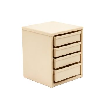 Shore Brook Small-Parts Storage Drawer Cabinet - Beige