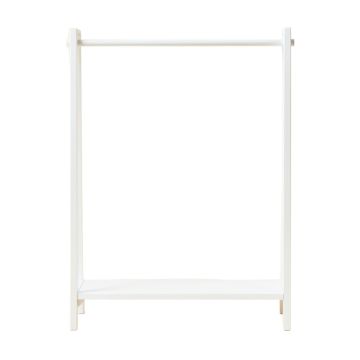Linden Canyon Empty Garment Rack - White