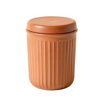 Aspen Brook Storage Canister With Lid - Terracotta