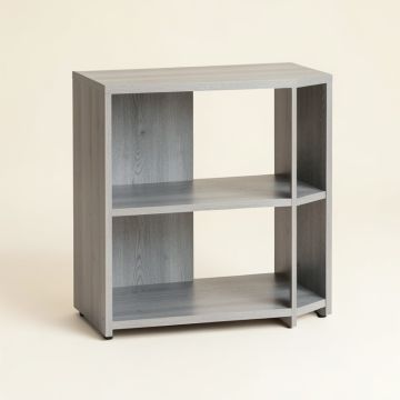 Glen Fold Desktop Shelving Unit - Gray (synthetic illustration; no displayed measurements)
