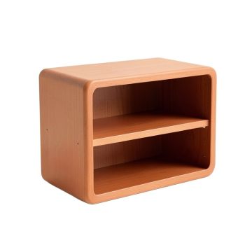 Laurel Arc Low Toy Storage Unit - Terracotta