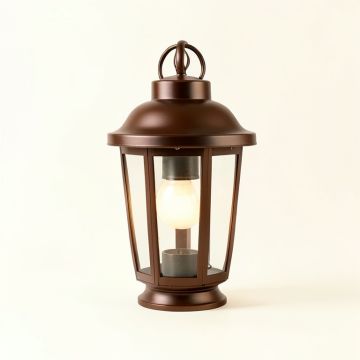 Fultondale Western Bronze 1 - Bulb Outdoor Wall Lantern (synthetic illustration; no displayed measurements)