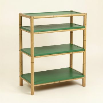 Glen Brook Empty Seed-Starting Shelving Unit Without Lights - Green (synthetic illustration; no displayed measurements)