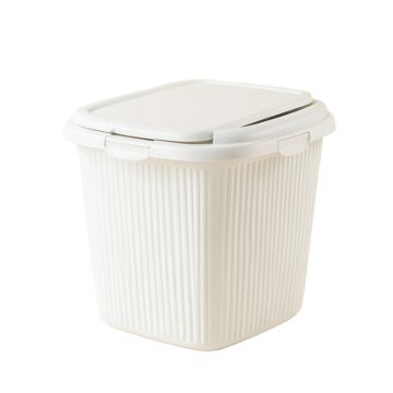 Aspen Branch Laundry Hamper - White
